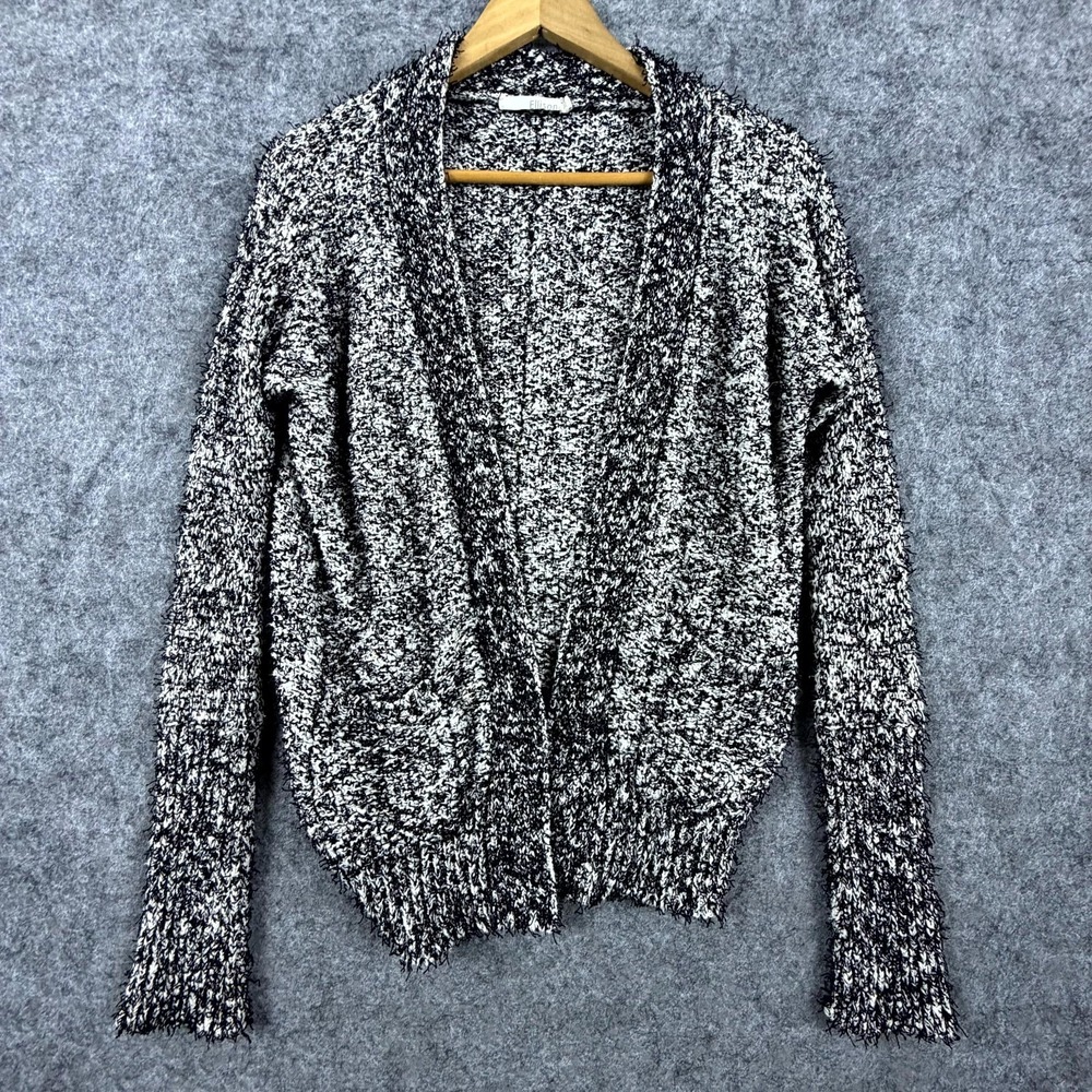 Ellison Cardigan Sweater‎ Womens Small Multicolor Marled Open Slouchy Lagenlook